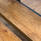 Banc de rangement à abattant, Chêne Blanc/Gris Lavé/Bois de Grange/Noyer Foncé, 1 personne