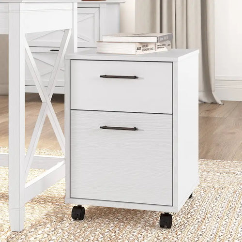 Key West 2 Drawer Mobile File Cabinet by Bush Furniture