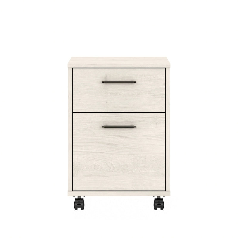 Classeur mobile à 2 tiroirs, style fermier, pour utilisateur unique – Plusieurs coloris