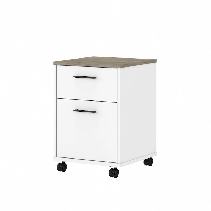 Classeur mobile à 2 tiroirs, style fermier, pour utilisateur unique – Plusieurs coloris