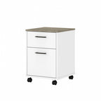 Classeur mobile à 2 tiroirs, style fermier, pour utilisateur unique – Plusieurs coloris