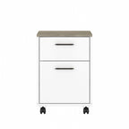 Classeur mobile à 2 tiroirs, style fermier, pour utilisateur unique – Plusieurs coloris