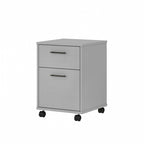 Classeur mobile à 2 tiroirs, style fermier, pour utilisateur unique – Plusieurs coloris