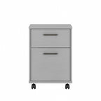 Classeur mobile à 2 tiroirs, style fermier, pour utilisateur unique – Plusieurs coloris