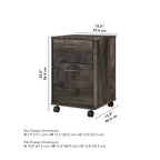 Classeur mobile à 2 tiroirs, style fermier, pour utilisateur unique – Plusieurs coloris