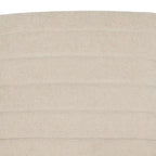 Fauteuil inclinable à dossier basculant avec surpiqûres, tissu, bleu marine/sable/gris avec cadre en noyer, 1 place