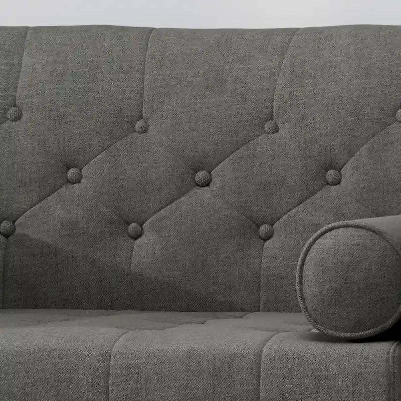 Fauteuil club en tissu style Mid-Century moderne, une place, bleu/rouge/beige/gris