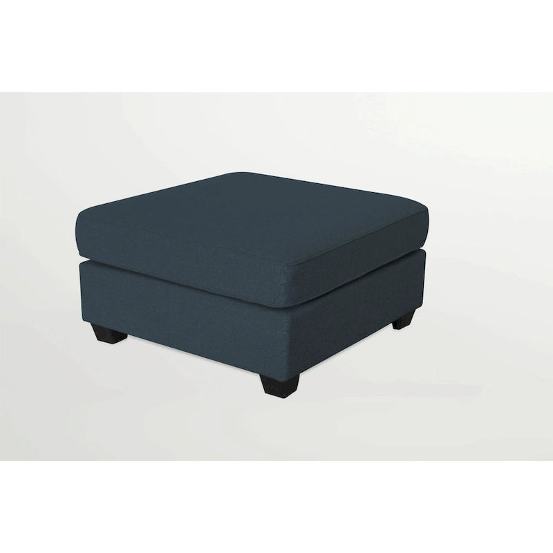 Canapé sectionnel modulaire réversible 4 places gris / gris foncé / anthracite / crème