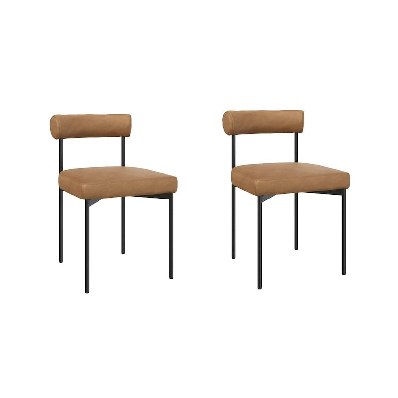 Tabouret de bar et chaise de salle à manger en métal mi-siècle Boucle marron/gris clair/or/crème avec dossier rembourré – De l'unité au lot de 6