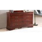 Commode de chambre 6 tiroirs, style traditionnel, plusieurs coloris disponibles, montage par 1 personne