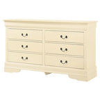 Commode de chambre 6 tiroirs, style traditionnel, plusieurs coloris disponibles, montage par 1 personne