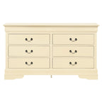 Commode de chambre 6 tiroirs, style traditionnel, plusieurs coloris disponibles, montage par 1 personne