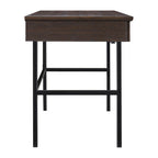 Bureau Espresso, simple, cadre en acier