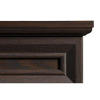Bureau Espresso, simple, cadre en acier