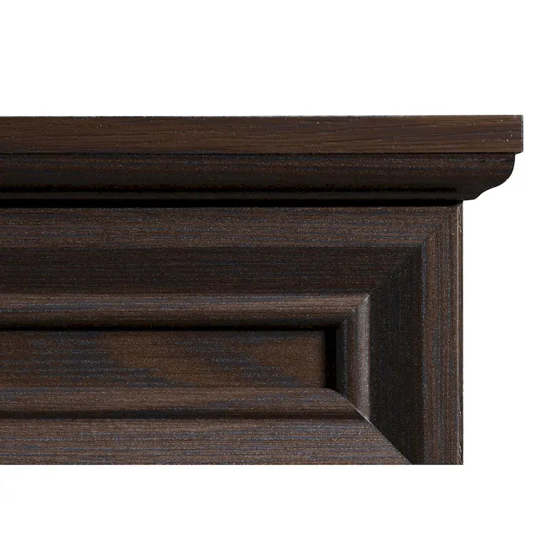 Bureau Espresso, simple, cadre en acier