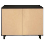 Ensemble commode et table de chevet 2 pièces – Style nervuré moderne, 6 couleurs, 1 chambre