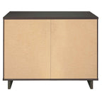 Ensemble commode et table de chevet 2 pièces – Style nervuré moderne, 6 couleurs, 1 chambre