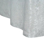 Table basse ronde en argent antique, style moderne, 1 personne