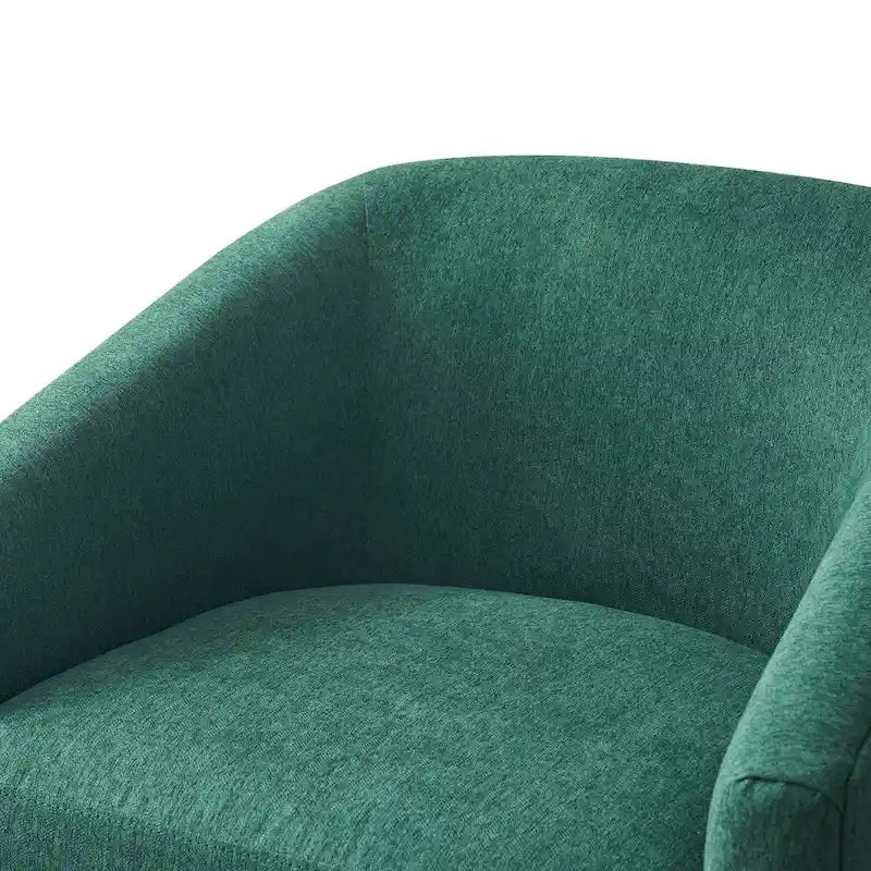 Fauteuil pivotant en tissu, rotation à 360°, une place – Ivoire / Beige chaud / Vert / Gris clair