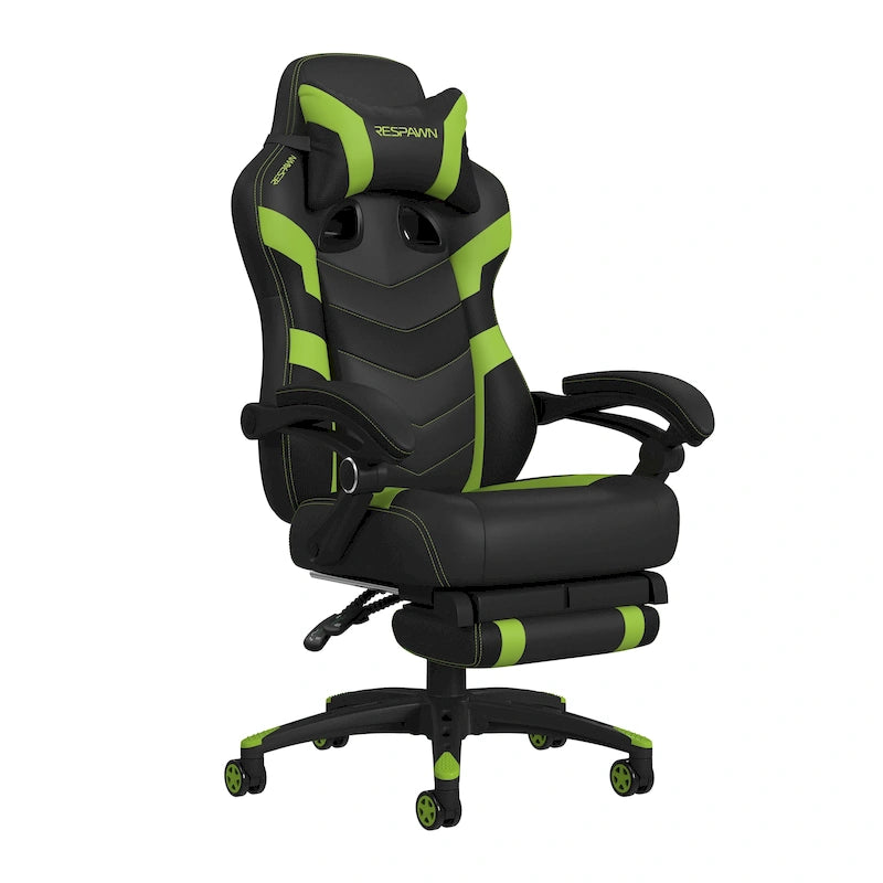 Chaise de jeu inclinable avec repose-pieds, multicolore, un siège
