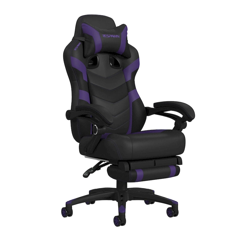 Chaise de jeu inclinable avec repose-pieds, multicolore, un siège