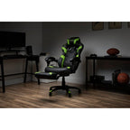 Chaise de jeu inclinable avec repose-pieds, multicolore, un siège