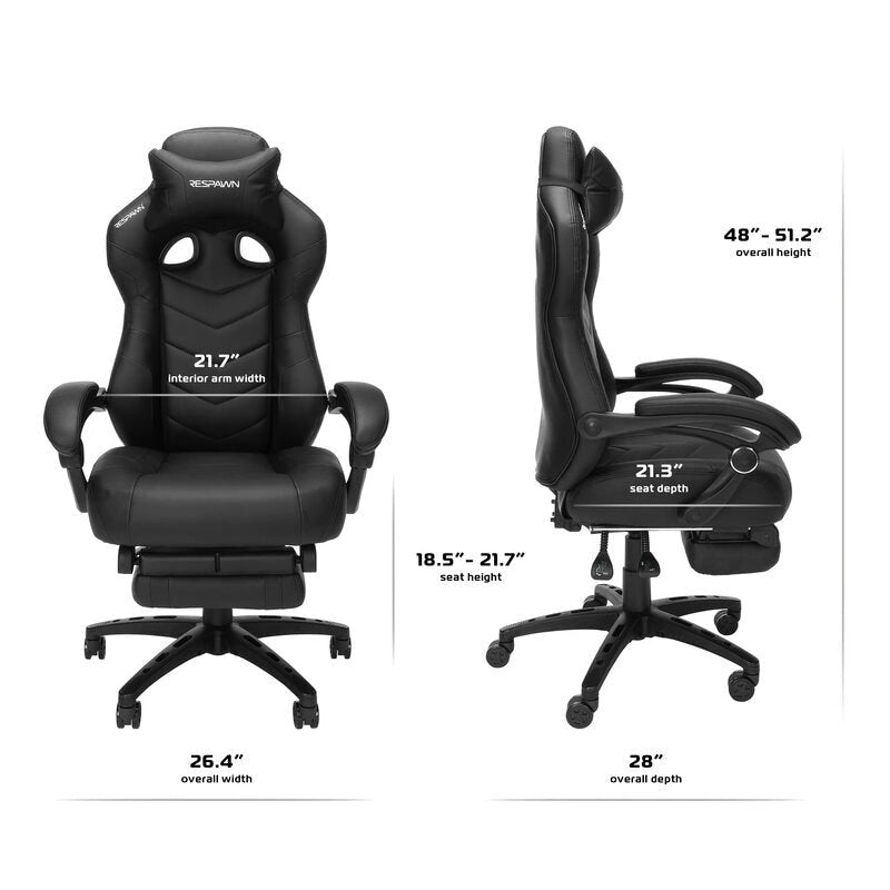Chaise de jeu inclinable avec repose-pieds, multicolore, un siège