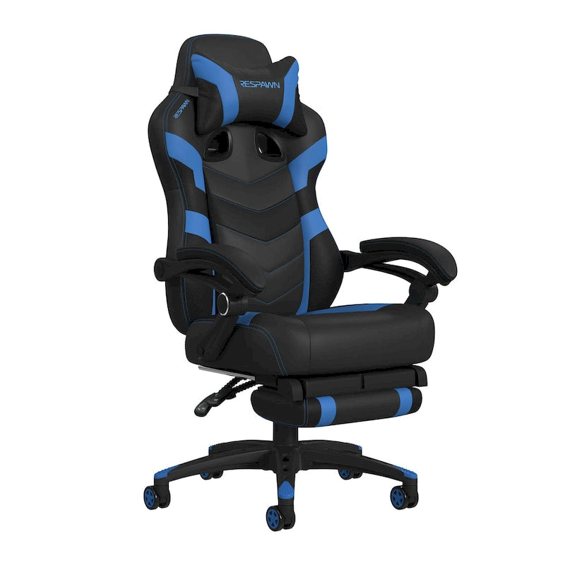 Chaise de jeu inclinable avec repose-pieds, multicolore, un siège