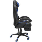 Chaise de jeu inclinable avec repose-pieds, multicolore, un siège