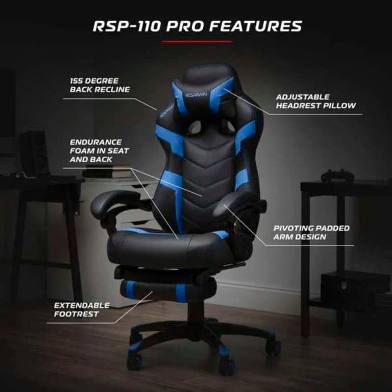 Chaise de jeu inclinable avec repose-pieds, multicolore, un siège