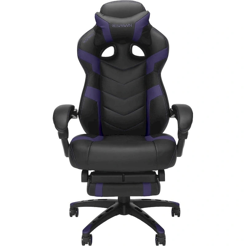 Chaise de jeu inclinable avec repose-pieds, multicolore, un siège