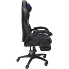 Chaise de jeu inclinable avec repose-pieds, multicolore, un siège