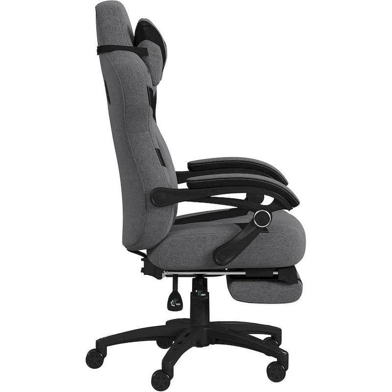 Chaise de jeu inclinable avec repose-pieds, multicolore, un siège