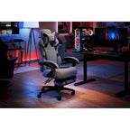 Chaise de jeu inclinable avec repose-pieds, multicolore, un siège