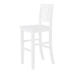 Lit escamotable grand format blanc/gris avec armoire, tiroirs et tabourets, 1 place