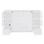 Lit escamotable grand format blanc/gris avec armoire, tiroirs et tabourets, 1 place